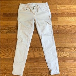 American eagle khaki jeggings